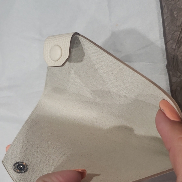 Hermès Tarmac passport holder craie epsom - Picture 4 of 4